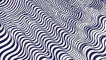 A blue and white wavy pattern vector