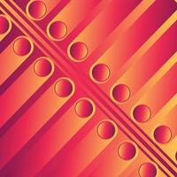 Red abstract geometric shapes with modern futuristic background design vector