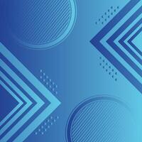 Blue abstract futuristic color gradient with modern background vector