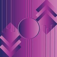 Purple abstract stylish minimalist with modern background design vector