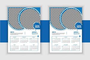 Scenic Travel Calendar Design with Global Destinations vector