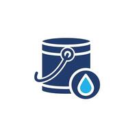 Paint Bucket colored icon design good for web or mobile app vector