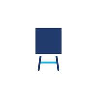canvas colored icon design good for web or mobile app vector