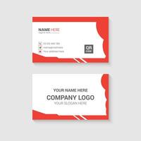 Luxury business card design template vector