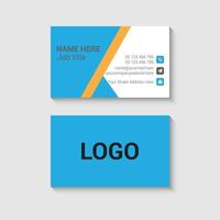 modern business card print templates vector