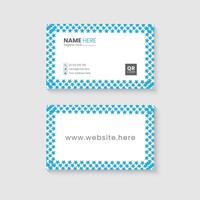 Minimal Business Card Layout vector