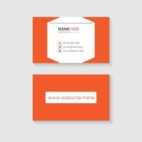 modern creative business card and name card vector