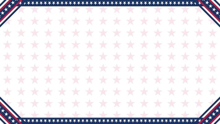 Pattern Featuring Red, White, and Blue Stars for Festive Decoration at a Celebration or Event