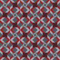 colorful abstract geometric tiles pattern vector