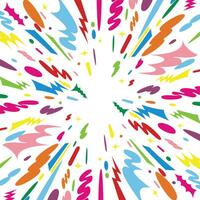 abstract vivid color sparkle background vector