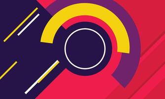 dynamic vibrant abstract geometric background vector