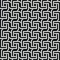 monochrome intersect abstract geometric pattern vector