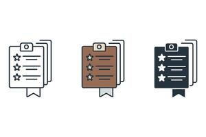 Seo icons symbol elements for infographic web vector