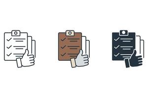 marketing plan icons symbol elements for infographic web vector
