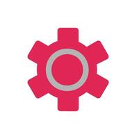 User Setting outline and filled icon vector