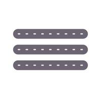 Menu bar rounded dot transparent vector
