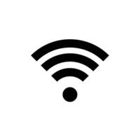 Wifi single signal icon vector