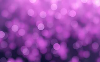 Vibrant purple bokeh lights create a dreamy atmosphere in a softly blurred background photo