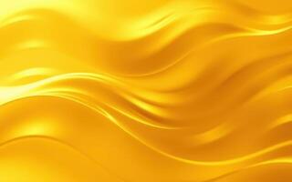 Golden flowing shapes create a dynamic and warm abstract design reminiscent of sunlight and warmth photo