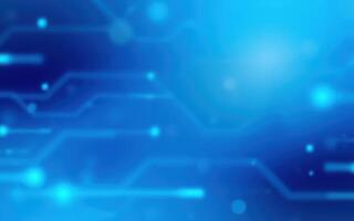High-tech abstract background with glowing lines and dots illustrating digital connectivity photo