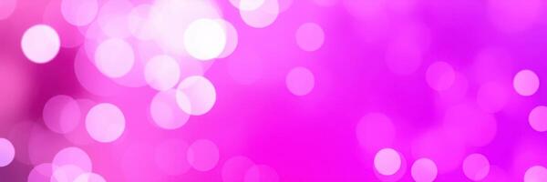 Vibrant abstract background with bright pink and white bokeh lights creating a dreamy atmosphere photo
