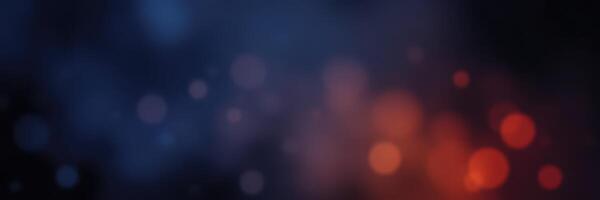 Colorful bokeh effect creates a dreamy atmosphere in shades of blue and orange during nighttime celebration photo