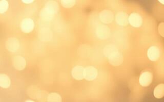 Sparkling bokeh lights create a warm atmosphere for a festive celebration at night photo