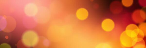 Vibrant bokeh background creates a warm and inviting atmosphere for celebrations and events in any setting photo