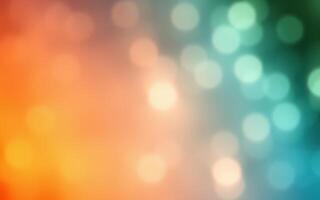 Experience a vibrant blend of colors with soft bokeh effects creating a dreamy atmosphere in a celebratory setting photo
