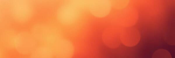 Warm orange bokeh lights create a cozy atmosphere perfect for autumn evenings and celebrations with friends photo