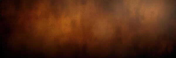 Warm and cozy ambiance created by flickering lights against a rich brown background photo