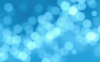 Beautiful blue bokeh effect creates a calming and tranquil atmosphere in a serene environment photo