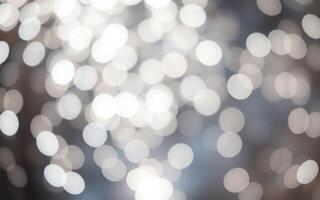 Captivating bokeh effect created by soft light during an evening event photo