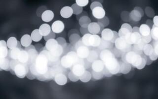 Soft, shimmering lights create a magical atmosphere in an evening gathering at an outdoor venue photo