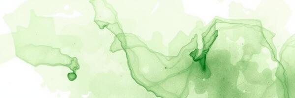 Fluid green abstract art showcasing gentle waves and soft textures in an organic design ideal for backgrounds photo