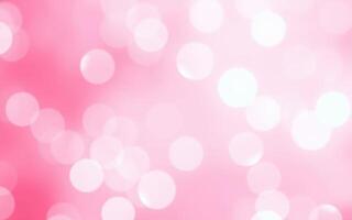 Soft pink bokeh background creating a dreamy and whimsical atmosphere perfect for celebrations and design photo