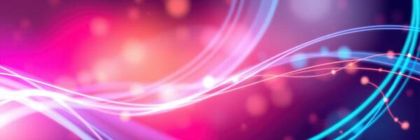 Colorful abstract light trails create a vibrant background texture suitable for creative projects and designs in a digital artwork setting photo