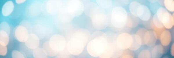 Soft bokeh background creates a serene atmosphere for creative projects photo