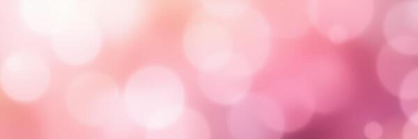 Soft pink bokeh background with a dreamy atmosphere for creative projects and designs photo