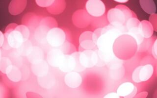 Colorful pink bokeh lights create a vibrant atmosphere for celebrations and events at night photo