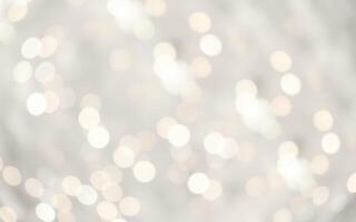 Sparkling lights create a dreamy atmosphere for an elegant event during evening hours photo