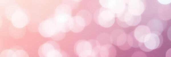 Delicate pink and white bokeh lights create a soft, dreamy background for celebrations or special moments photo