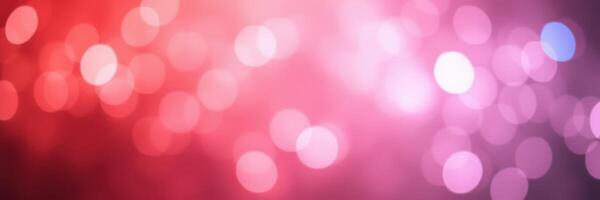 Soft, colorful bokeh lights create a dreamy atmosphere at an evening celebration event photo