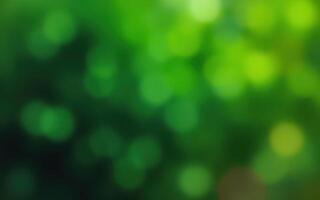Vibrant green bokeh background captures the essence of nature in a serene outdoor setting during daytime photo