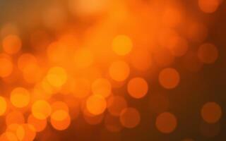 Warm, glowing bokeh lights create a dreamy atmosphere during a cozy evening gathering in autumn photo