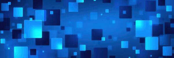 Abstract blue background with varying shades of squares creating a dynamic digital pattern in a modern design style photo