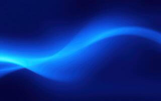 Soft blue waves create a tranquil ambiance with smooth gradients in a calming visual composition photo