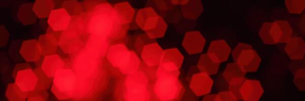 Colorful abstract red bokeh background creates a vibrant atmosphere for any artistic project or event decoration photo