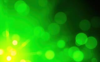Vibrant abstract green bokeh background creates a lively atmosphere for celebrations and gatherings photo