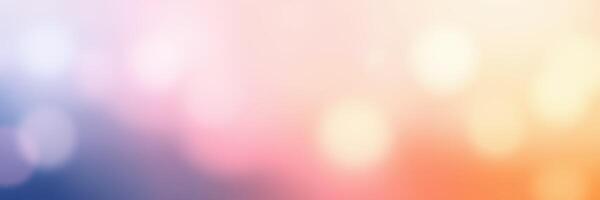 Soft gradient background featuring warm colors and blurred bokeh effects creating a serene atmosphere photo